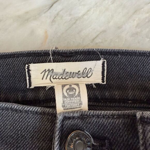 Madewell 10” high rise skinny washed black jeans size 27 - Picture 3 of 9